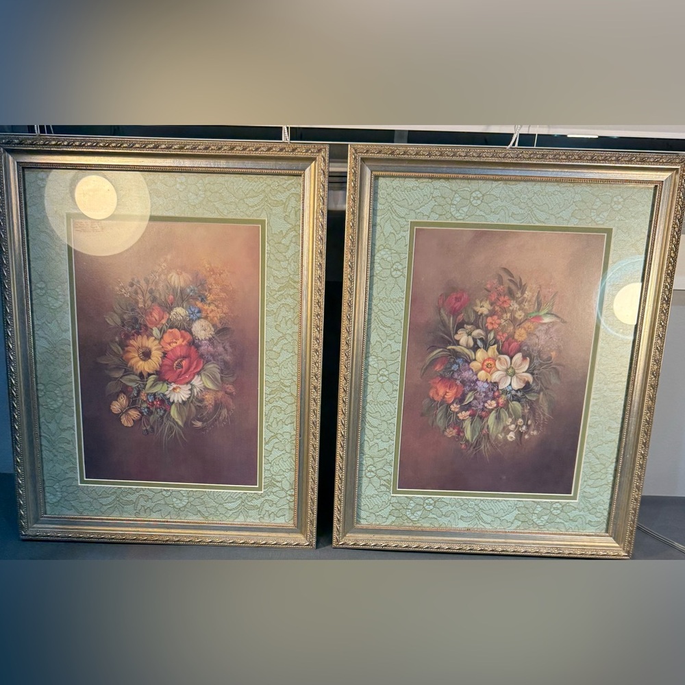 Fall Wildflowers Framed Art Prints
(2) Gold Frames Limited Edition
Prints